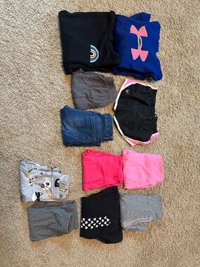 11 items Assorted Girls size & Mixed Colors